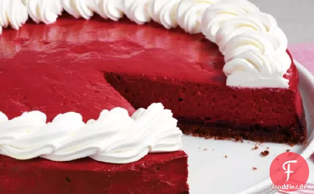 Roter Samt Käsekuchen