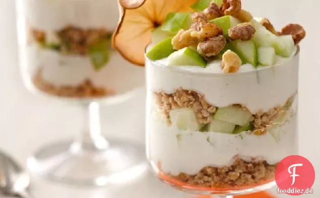 Apfelkuchen Joghurt Mini Kleinigkeit