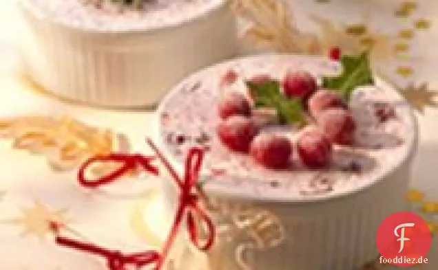 Frohe Beere gefrorenes Soufflé