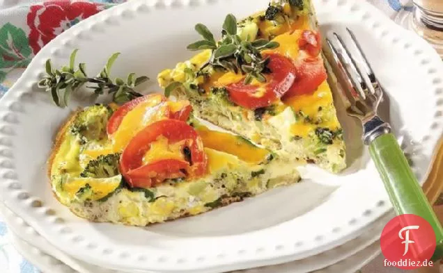 Garden Veggie Frittata
