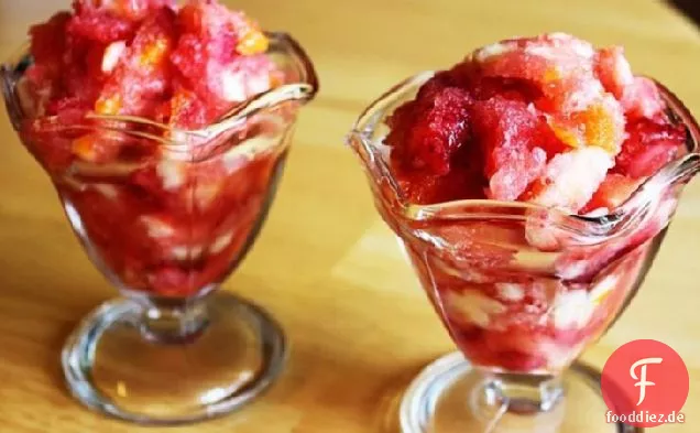 Gefrorene Frucht Slush