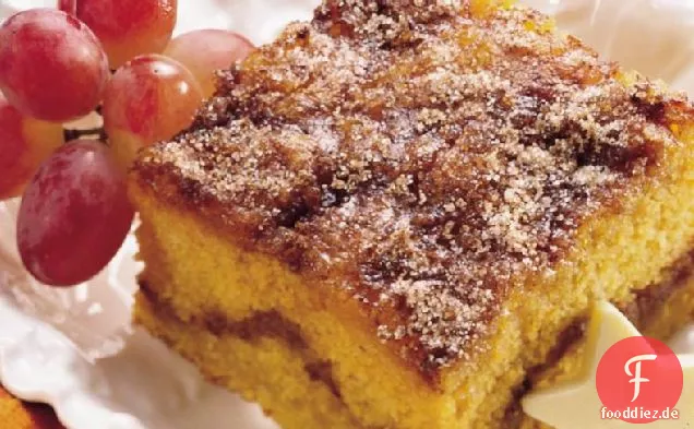 Kürbis-Ahorn-Kaffee-Kuchen