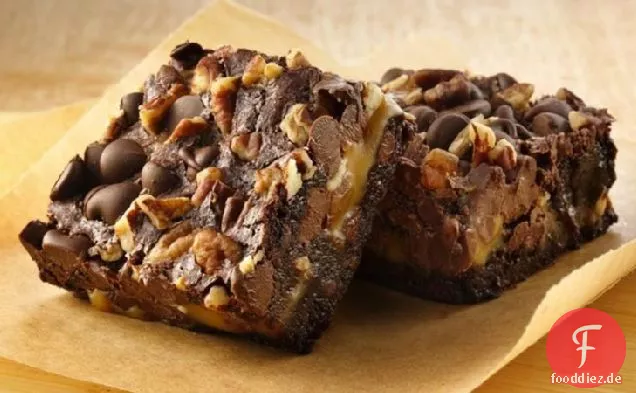 Glutenfreie Schildkröten-Brownies