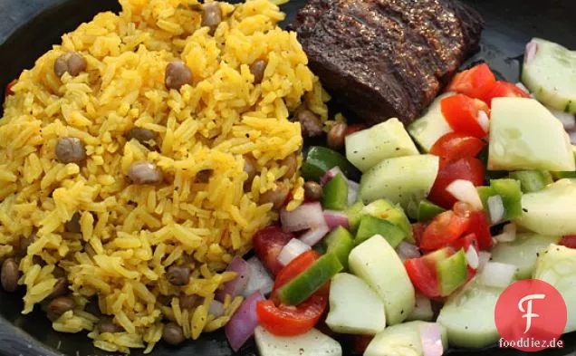 Arroz Con Gandules (Reis und Taubenerbsen)