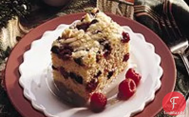 Himbeer-Marzipan-Kaffee-Kuchen