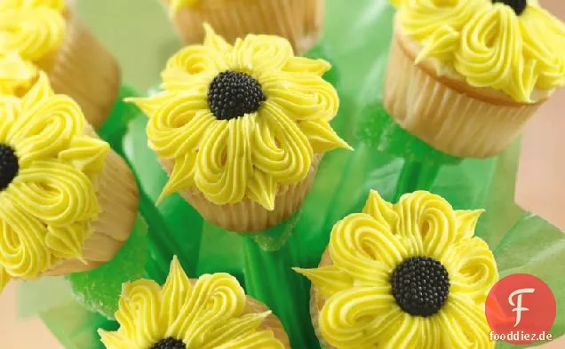 Sonnenblumen Cupcakes Bouquet