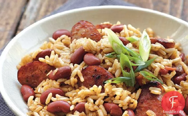 Cajun Rote Bohnen und Reis