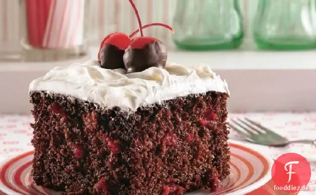 Schokoladen-Kirsch-Cola-Kuchen