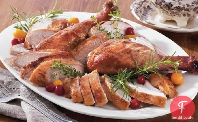 Cranberry-Orange Glasierte Türkei
