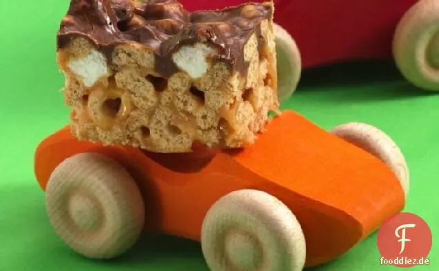 PB-Schokoriegel auf Autos