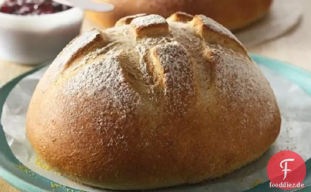 Einfach Kein-Kneten Weizenbrot