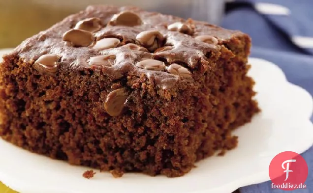 Schokoladen-Bananen-Snack-Kuchen