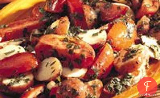 Herbed Tomaten-Kartoffelsalat
