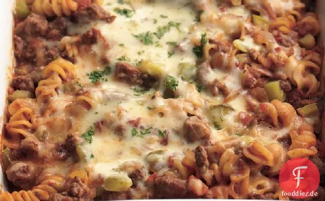 Über Nacht Rotini Backen