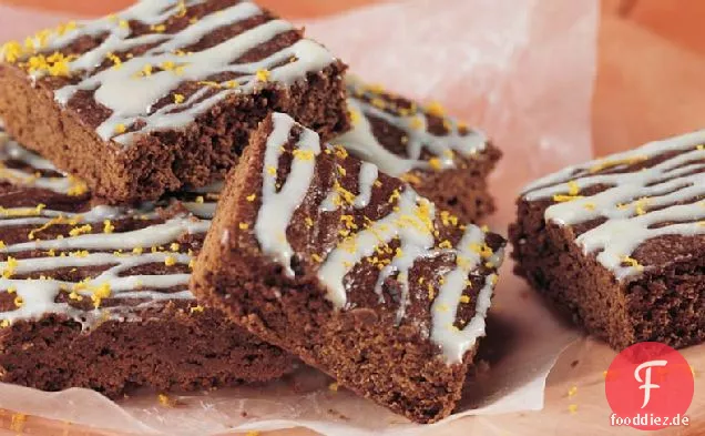 Orange Cappuccino-Brownies