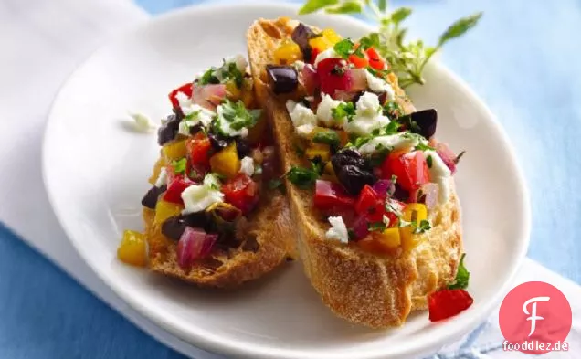 Bruschetta im athenischen Stil
