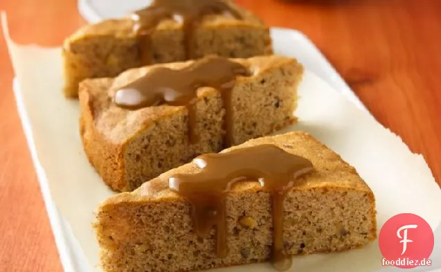 Karamell-glasierter Gewürzkuchen