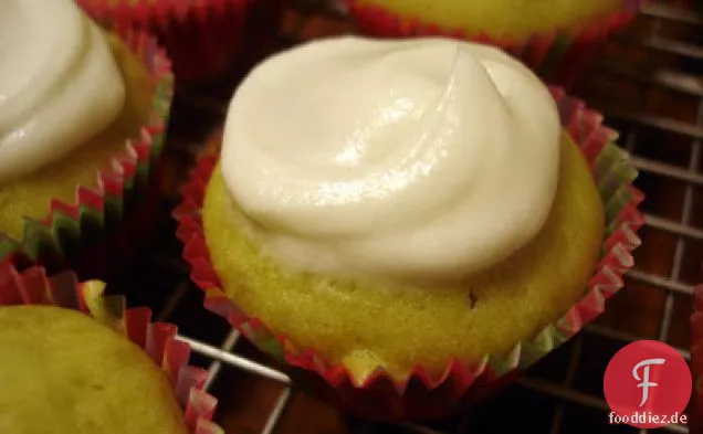 Süße Erbsen Cupcakes