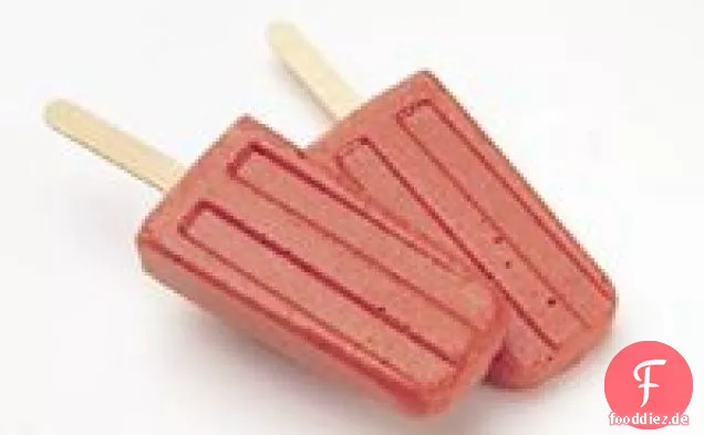 Beeren-Bananen-Gefrierschrank Pops