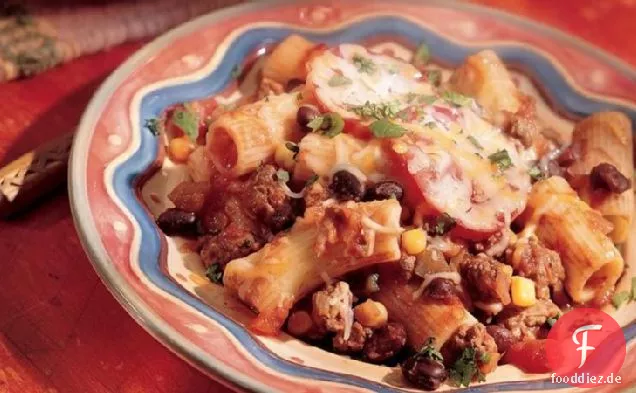 Mexikanische Pasta-Backen