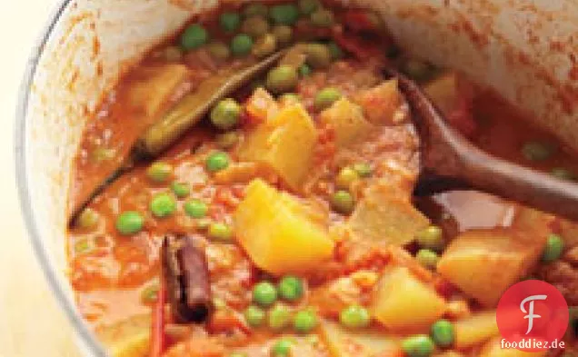 Erbsen-Kartoffel-Curry