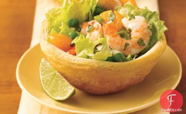 Mojito Garnelen-Salat-Keks-Schalen