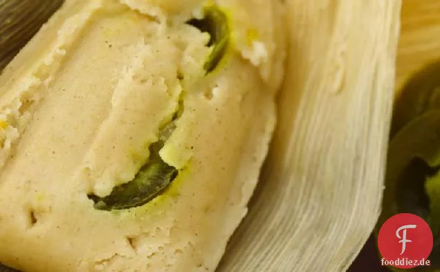 Tamales mit Käse-Jalapeño-Füllung