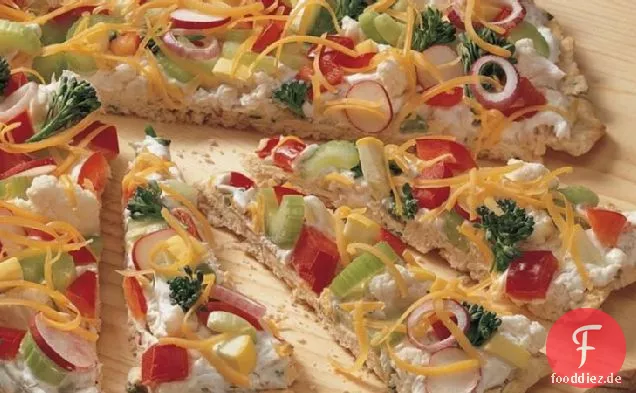 Cremige Thunfisch Garten Keile
