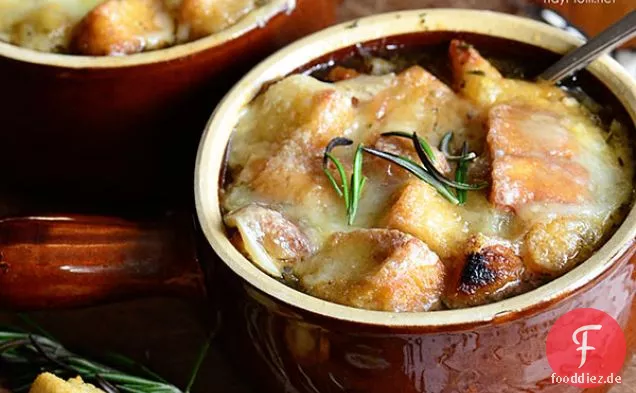 Französische Zwiebelsuppe