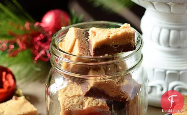 Erdnussbutter & Schokolade Fudge