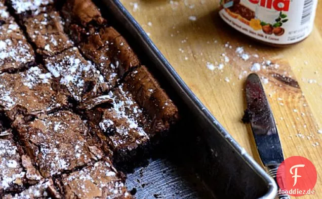 Nutella Klebrige Butterkuchen
