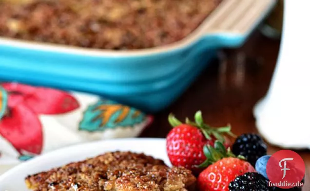 Crème Brûlée, Gebackene Haferflocken