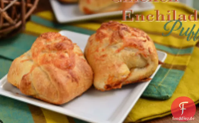 Huhn Enchilada Puffs