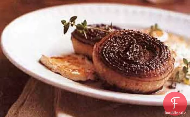 Gebackene Zwiebeln mit Thymian