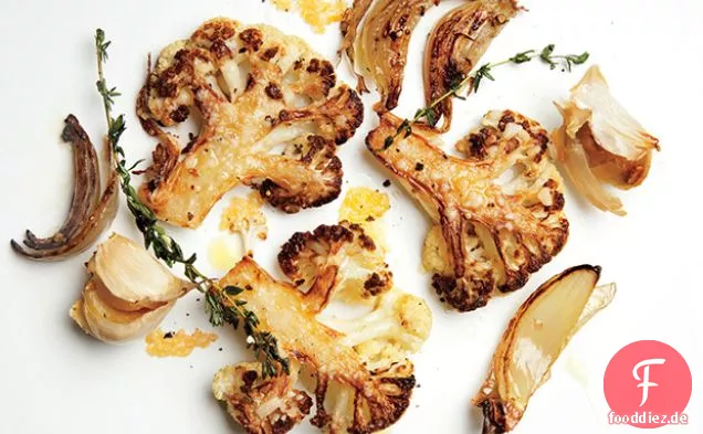 Parmesan-Gebratener Blumenkohl -
