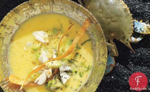 Kalk-Krabbensuppe