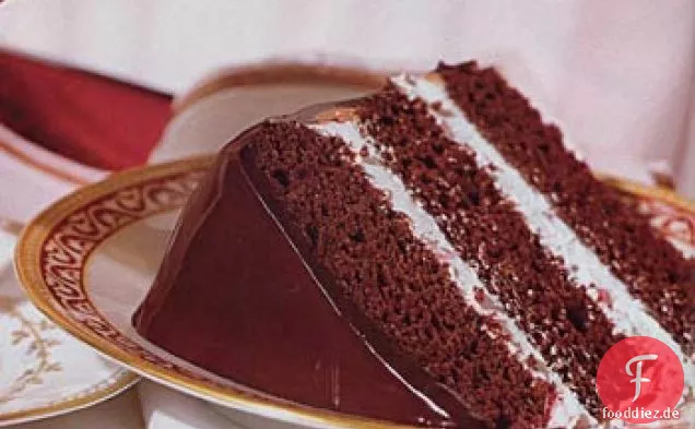Pfefferminz-Fudge-Kuchen
