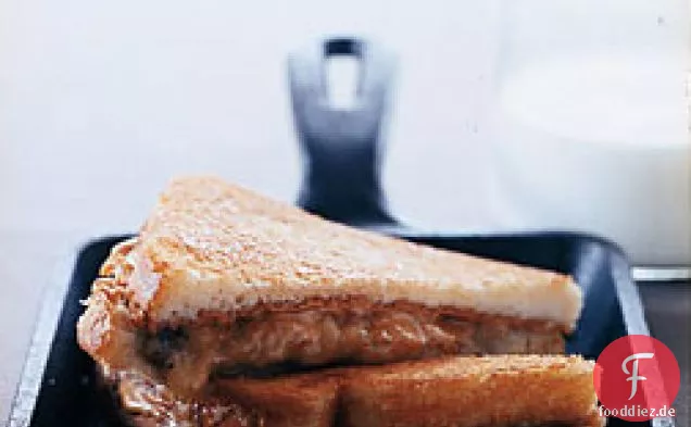 Elvis Presleys heißes Erdnussbutter-Bananen-Sandwich