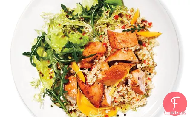 Mango Hühnersalat mit Couscous