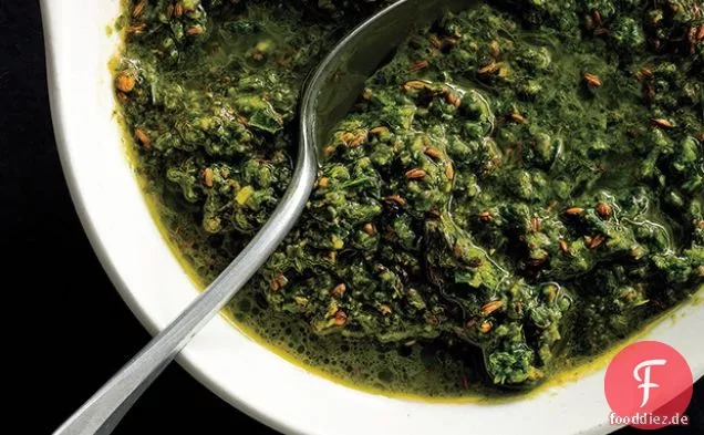 Grüne Harissa