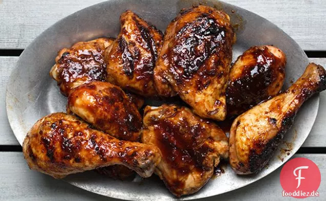 Würziges süß-saures gegrilltes Huhn
