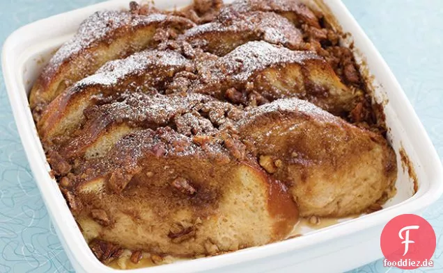 Praline Französisch Toast Brot Pudding