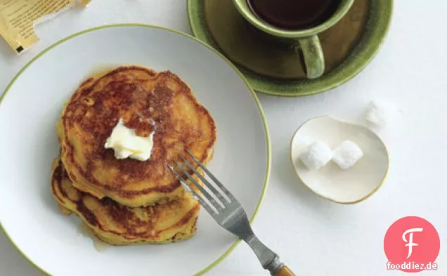 Frische Maispfannkuchen