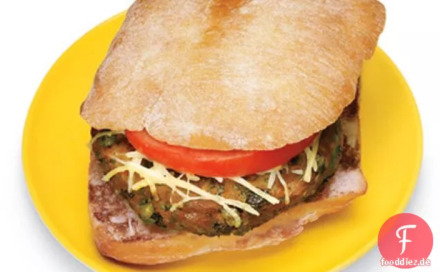 Sizilianischer Truthahn Burger