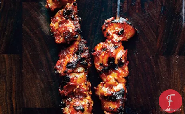 Sambal Hähnchenspieße