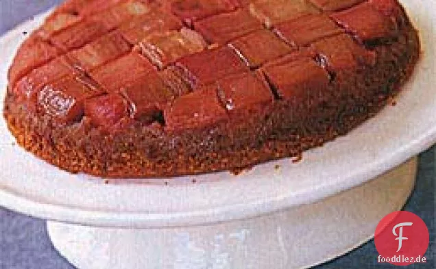 Rhabarber-Anis-Upside-Down-Kuchen