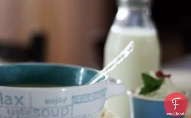 Erbsen-Minze-Suppe