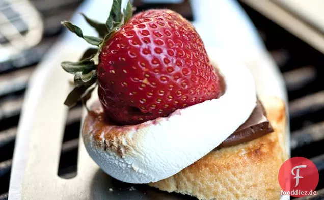 Spieß Erdbeere & Marshmallow S'mores