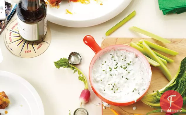 Buttermilch-Blauschimmelkäse-Dip