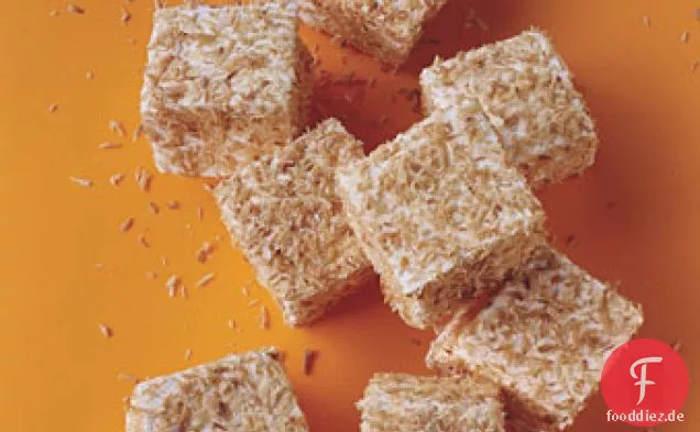Geröstete Kokos-Marshmallow-Quadrate